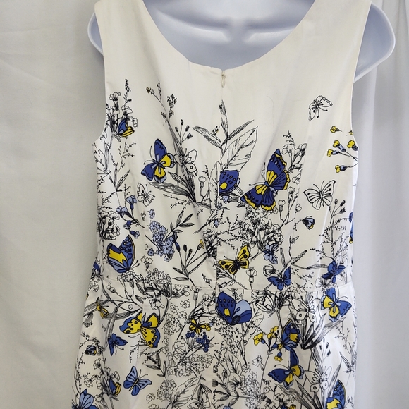 Talbot's Summer Butterfly Dress, 14.   Firm on $28. - Picture 5 of 9
